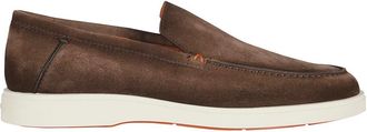 Santoni Detroit Loafer - Heren - Loafers - Bruin - 39 EU - Leer - Schoenen