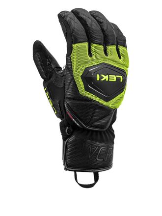 Leki WCR Coach 3D gloves - unisex - Silicone/Polyethylene vinyl acetate (PEVA)/Fabric - 7.5 - Black