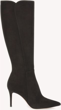 Gianvito Rossi Levy Boot in Brown Suede Leather at Nordstrom, Size 38.5
