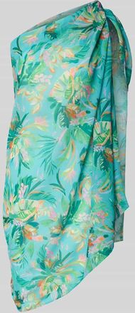 Venice Beach Pareo im One-Shoulder-Look mit Knotendetail Modell Sandra in Tuerkis, Gr&ouml;&szlig;e 1