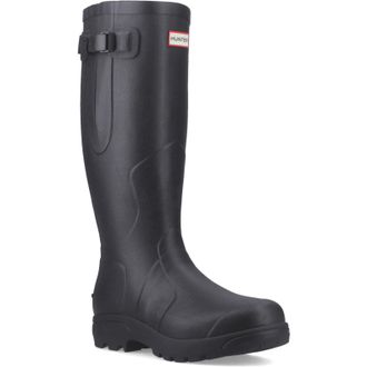Hunter Balmoral MK II Laars Rubber Heren Zwarte Wellingtonlaarzen