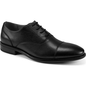 Karl Lagerfeld Firmin Cap Toe Oxford in Black at Nordstrom Rack, Size 10.5