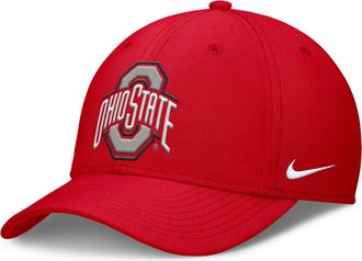Nike Ohio State Classic Nike Mens Dri-FIT College Hat in Red | NC0365NOH-RY6