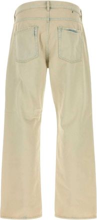 Golden Goose Mens Pant Beige Cotton