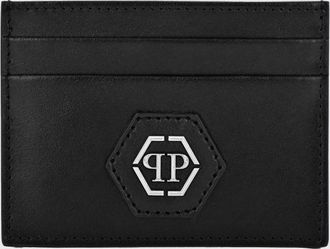 Philipp Plein Portacarte PP in pelle di vitello