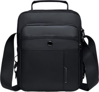 Generic Compatible For Men Bags Handbag Nylon Crossbody(Black)