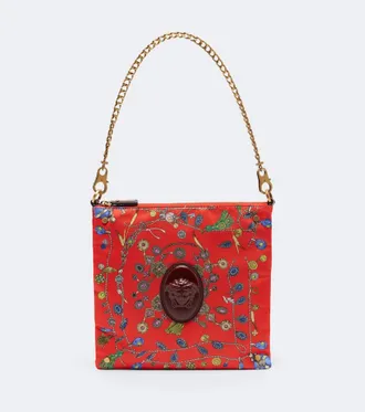 Versace Medusa printed duchess shoulder bag