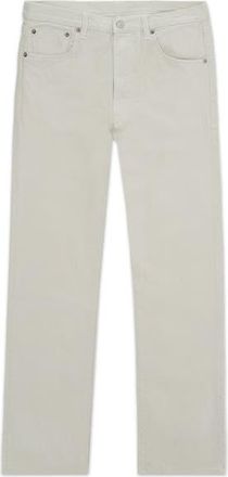 Fortela Selvedge Denim Regular Fit Jeans in White at Nordstrom, Size 33 X 33