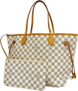 Louis Vuitton White Tote Bag (Pre-Owned)