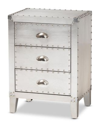 Design Studios Claude 3-Drawer Nightstand