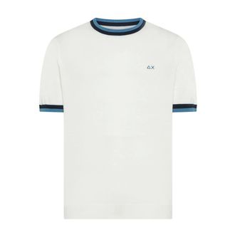Sun 68 T-shirt - Heren - Tops - Wit - Maat: L