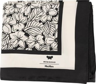 Max Mara Weekend Maxmara Wkaonesto bedrukte zijden sjaal
