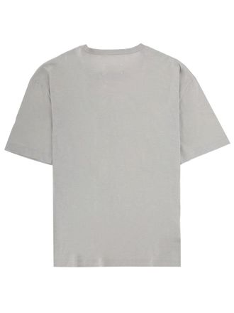 Maison Margiela Printed Cotton T-Shirt - Gray