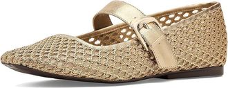 Naturalizer Cosmic Womens Flat Shoes Tan Champagne : 7.5 W (C), Leather/Suede/Synthetic