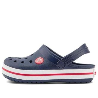 Crocs (TD) Crocs Crocband Clogs Navy White 207005-485