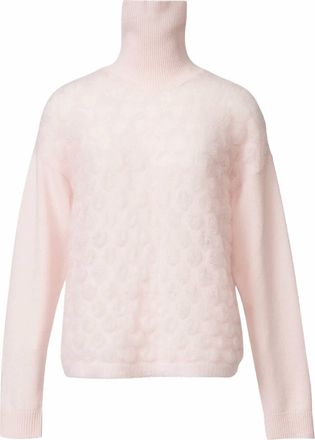 Fabiana Filippi Womens Turtleneck Sweater In Rosa