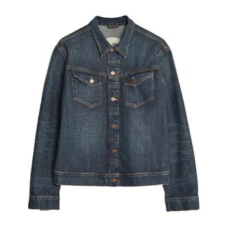 Nudie Jeans Hombre, Chaquetas, Azul, Talla: M