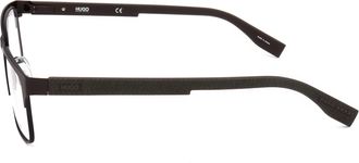 HUGO BOSS HG02934IN56 Matte Brown Metal Eyeglasses - Brown