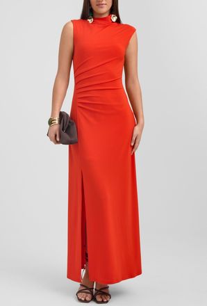 Rachel Roy Ramy Mock Neck Maxi Dress