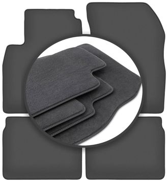 OEM Alfombrillas Premium Para Nissan Micra K13 Hatchback (2010-2016)