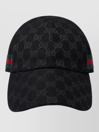 Gucci hat curved brim adjustable back strap