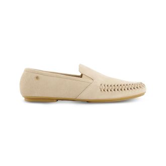 Rivieras Shoes Jazz Suede Slip-On Moccasin in Light at Nordstrom, Size 44