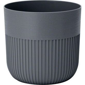 OEM Maceta Redonda - Garden Id - Luca Grande - &Oslash; 40 - 41 L - H 40 Cm - Antracita