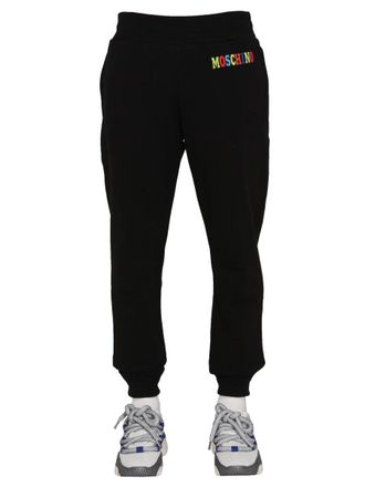 Moschino Multikolor -Logo -Jogginghose