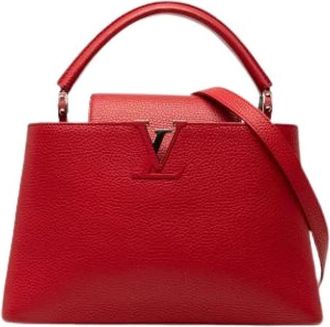 Louis Vuitton Pre-owned Capucines MM - - Pre-owned - Donna - Rosso - ONE SIZE