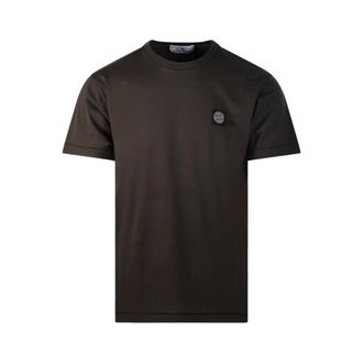 Stone Island Heren, Tops, Bruin, Maat: S Katoen