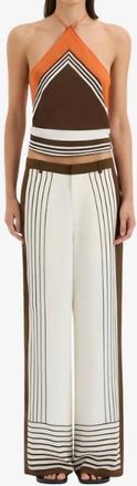 Sir. Destino Tailored Pants In Pacha Stripe