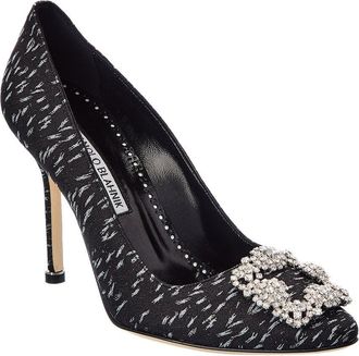 Manolo Blahnik Hangisi 105 Jacquard Pump