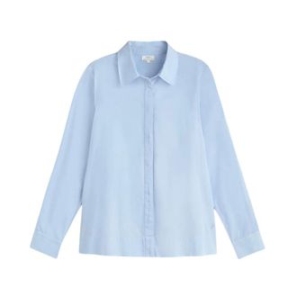 Yerse Basil 45 Shirt - - Blouses & Shirts - Donna - Blu - S