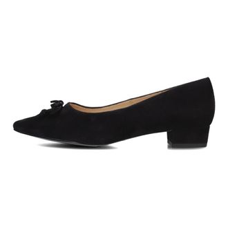 Peter Kaiser Schoenen, Dames, Zwart, 39 EU, Su&egrave;de, Elegante Zwarte Su&egrave;de Pumps