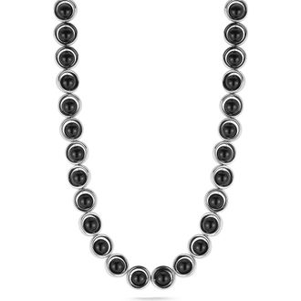 Sphera Milano Beaded Necklace in Silver at Nordstrom Rack