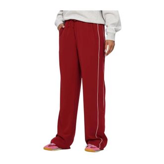 Catwalk Junkie Broeken, Dames, Rood, M, Trainingsbroek met Bies