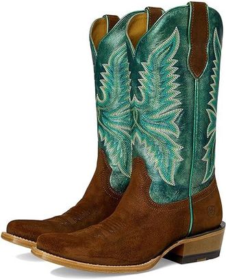 Ariat Futurity Flash Western Womens Boots Cowboy Womens Boots Glazed Ginger/Night Vision : 7.5 B - Medium, Leather