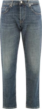 Slowear Slim fit jeans met vijf zakken - Heren - Slim Fit Jeans - Blauw - W30 - Katoen - Jeans