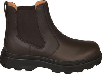 Tod's Leren Chelsea Boots - Heren - Chelseaboots - Bruin - 42 1/2 EU - Leer - Schoenen