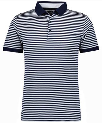 Ragman Poloshirt RAGMAN, Herren, Gr. S, blau (marineblau), Baumwolle, regular fit, ohne Ausschnitt, Shirts Poloshirt