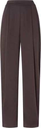 Pinko Wide Broeken - Dames - Broeken - Bruin - M - Broeken