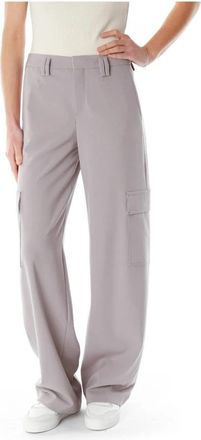Drykorn Ductile Straight Broeken - Dames - Straight fit broeken - Grijs - W26 L34 - Broeken