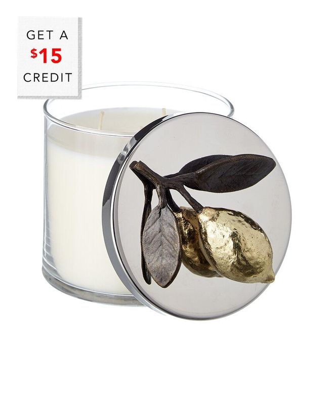 Michael Aram Lemonwood Three-Wick Candle With $15 Credit from