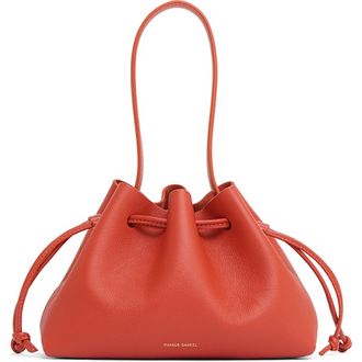 Mansur Gavriel Drawstring Pouchette in Pomodoro at Nordstrom