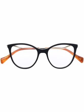 Gucci Bril met cat-eye montuur - Zwart