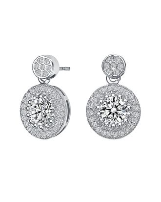 Genevive Silver Earrings