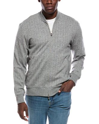 Brunello Cucinelli Cashmere-Blend Bomber Jacket
