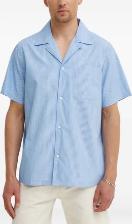 Les Deux Camicia a righe - Blu