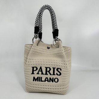 Generic Tote Bags for Women - Woven Fashionable fortune Knitted Handbag Stylish Tote Bag for Women Elegant Durable Polyester Accessory