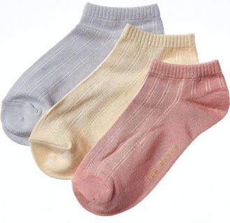 Ted Baker Set Of 3 Low Cut Sock